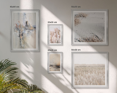 Set om 5 tavlor Snygga dekorationer natur minimalism