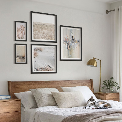 Set om 5 tavlor Snygga dekorationer natur minimalism