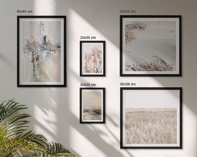 Set om 5 tavlor Snygga dekorationer natur minimalism