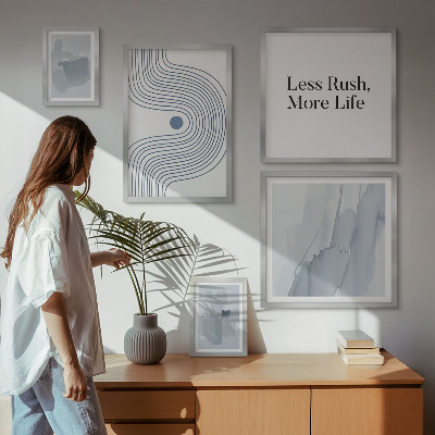 Väggdekoration tavelset Modern minimalistisk grafik
