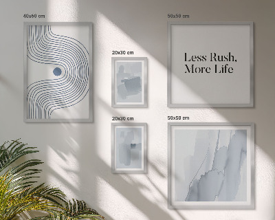 Väggdekoration tavelset Modern minimalistisk grafik