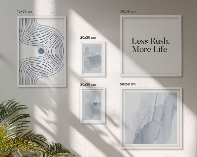Väggdekoration tavelset Modern minimalistisk grafik