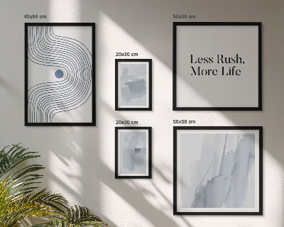 Väggdekoration tavelset Modern minimalistisk grafik