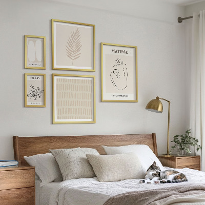 Väggdekoration tavelset Minimalistiska stilformer