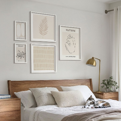 Väggdekoration tavelset Minimalistiska stilformer