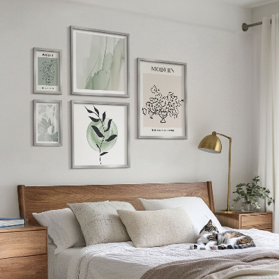 Set om 5 tavlor Moderna minimalistiska dekorationer