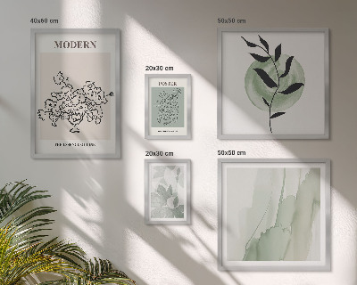 Set om 5 tavlor Moderna minimalistiska dekorationer