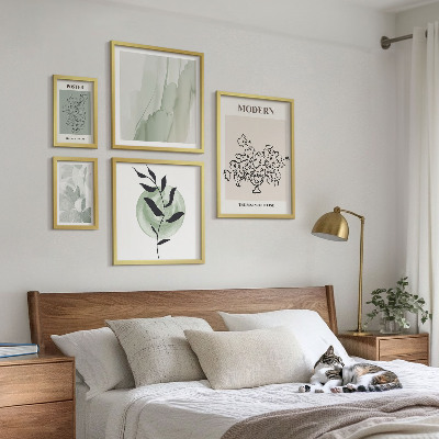 Set om 5 tavlor Moderna minimalistiska dekorationer