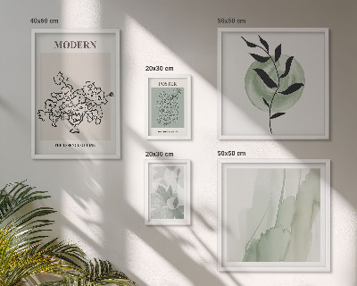 Set om 5 tavlor Moderna minimalistiska dekorationer