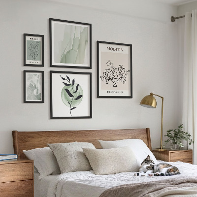 Set om 5 tavlor Moderna minimalistiska dekorationer