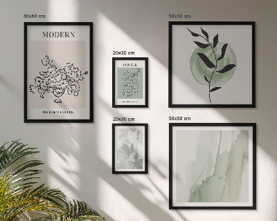 Set om 5 tavlor Moderna minimalistiska dekorationer