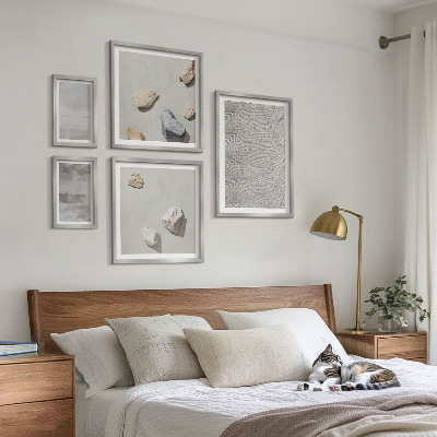 Väggdekoration tavelset Moderna minimalistiska texturer