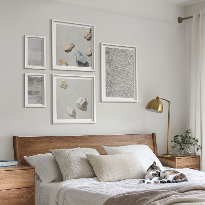 Väggdekoration tavelset Moderna minimalistiska texturer