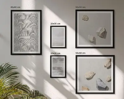 Väggdekoration tavelset med moderna minimalistiska texturer