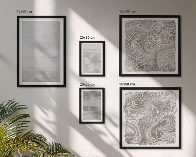 Set om 5 tavlor Slitna texturer modern stil