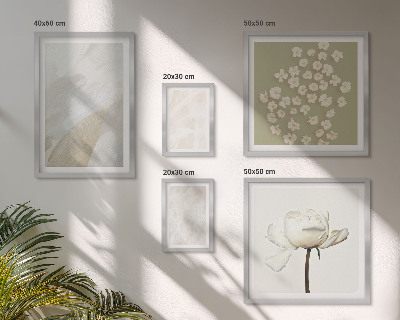 Väggdekoration tavelset Blommor moderiktiga boho texturer