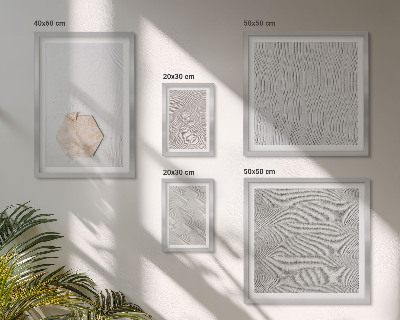Väggdekoration tavelset Ljusa boho sandtexturer