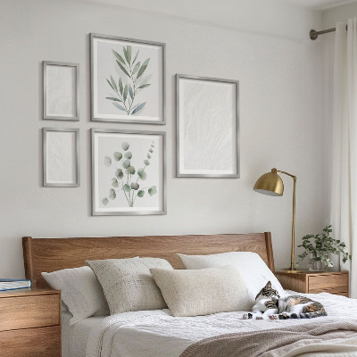 Väggdekoration tavelset Elegant marmorkviststruktur