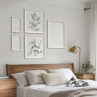 Väggdekoration tavelset Elegant marmorkviststruktur