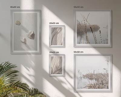 Set om 5 tavlor Närbilder av boho-stilstrukturen