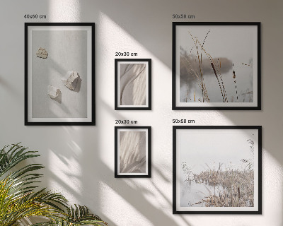 Set om 5 tavlor Närbilder av boho-stilstrukturen