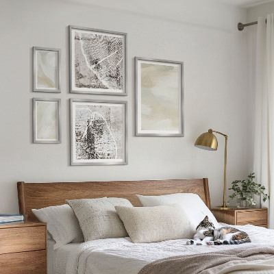 Väggdekoration tavelset Färgstruktur minimalism