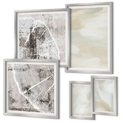 Väggdekoration tavelset Färgstruktur minimalism