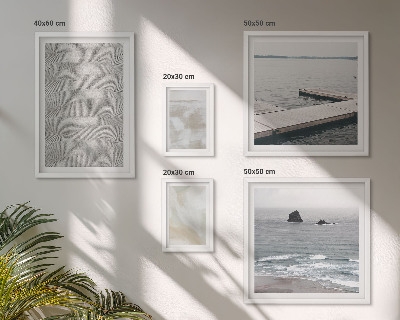 Tavelvägg med 5 tavlor Abstrakt design moderna texturer