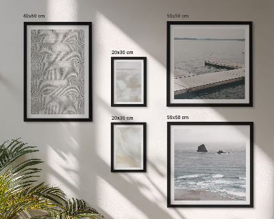 Tavelvägg med 5 tavlor Abstrakt design moderna texturer