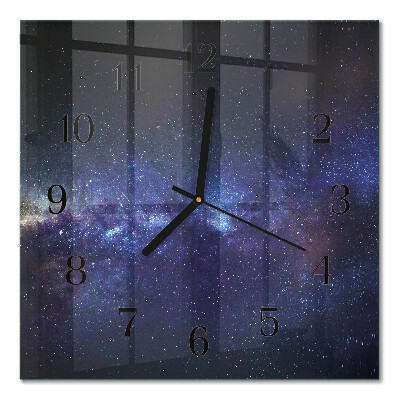 Glasklocka fyrkant Galaxen