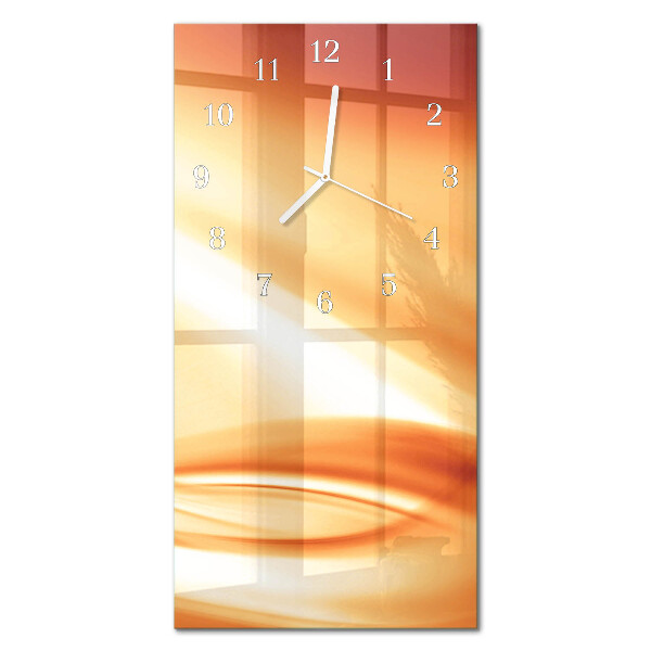 Vertikal klocka i glas Abstraktion