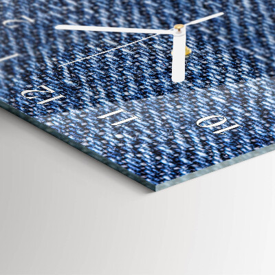 Vertikal klocka i glas Plast
