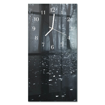 Vertikal rektangulär klocka Skog