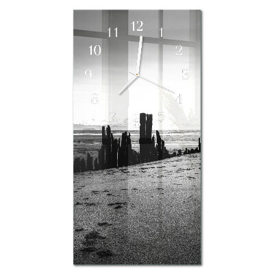 Vertikal klocka i glas Strand