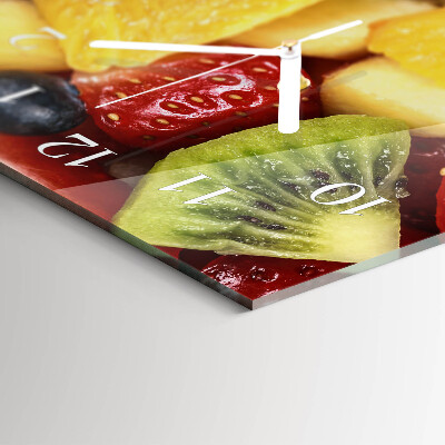 Horisontell rektangulär klocka Fruktsallad