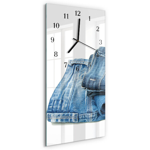 Klocka rektangulär Jeans