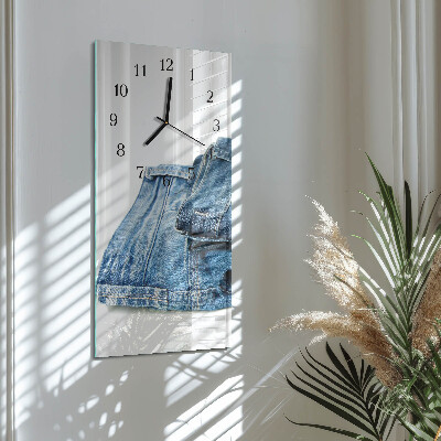 Klocka rektangulär Jeans