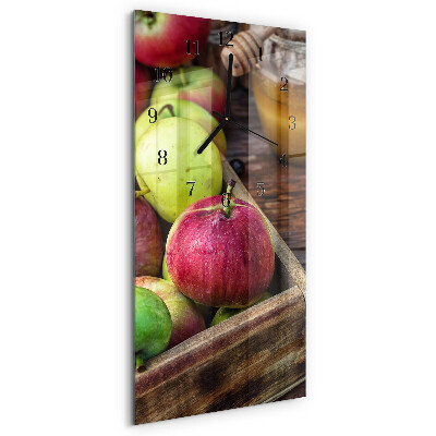 Klocka rektangulär Äpple