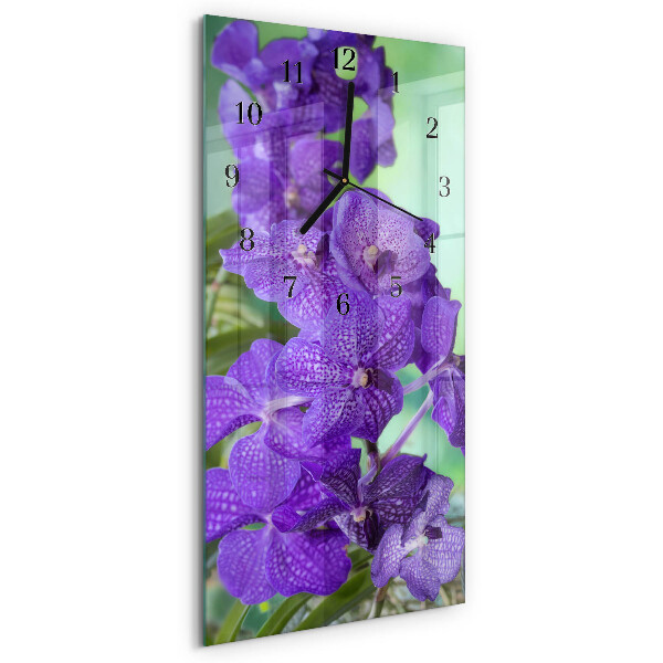 Vertikal rektangulär glasklocka Blommor