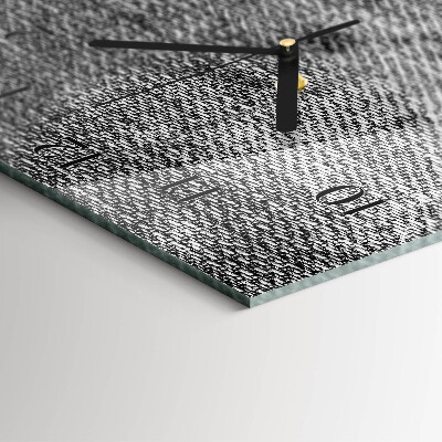 Klocka rektangulär Material