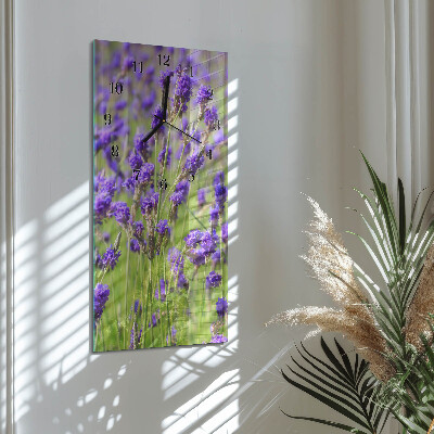 Klocka rektangulär Lavendel