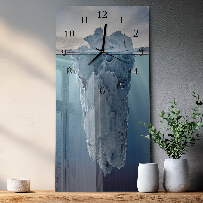 Klocka rektangulär Glaciär