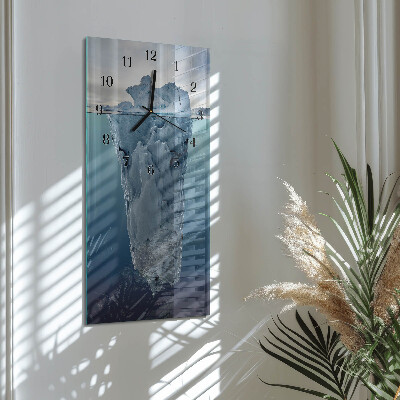 Klocka rektangulär Glaciär