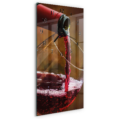 Klocka rektangulär Vin