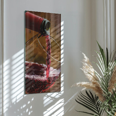 Klocka rektangulär Vin