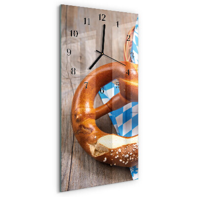 Vertikal rektangulär glasklocka Pretzel