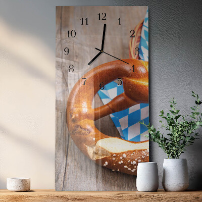 Vertikal rektangulär glasklocka Pretzel