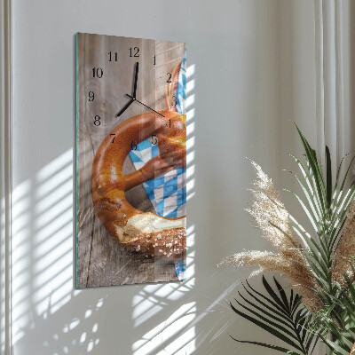 Vertikal rektangulär glasklocka Pretzel