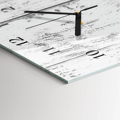 Vertikal rektangulär glasklocka Mönster