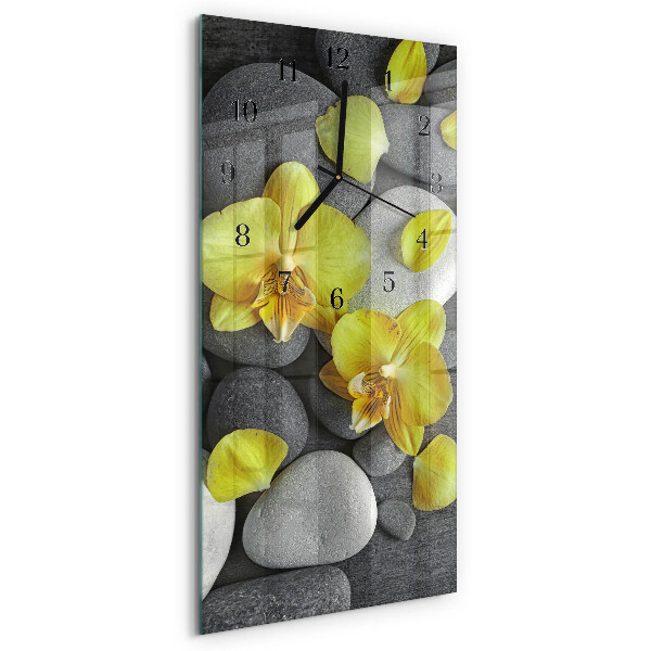 Klocka rektangulär Blomsten